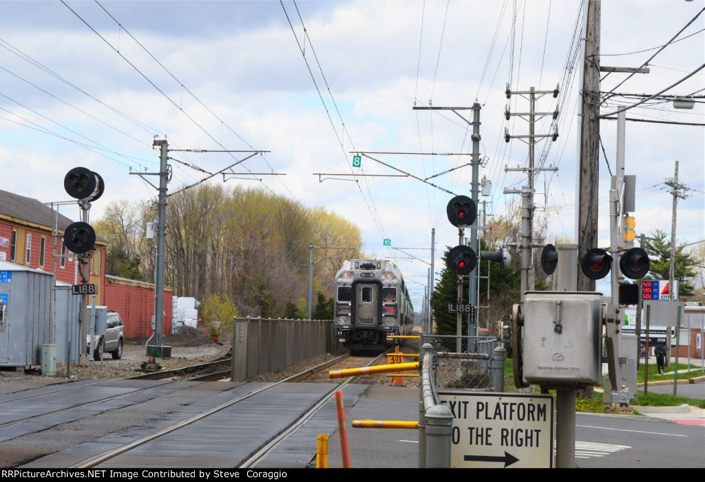 Train 3248 Heads East